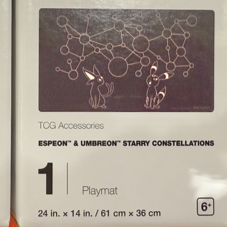 全新未拆，日本寶可夢中心帶回，美版桌墊 遊戲墊 滑鼠墊 卡墊-規格圖5