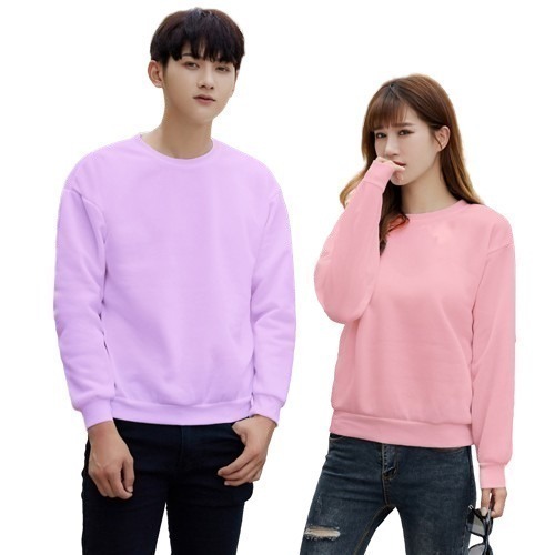 【Helena】15色秋冬素面素色長袖大學T 學生寬鬆上衣加厚加絨韓版長袖班服閨蜜T打底衫衛衣女【A23】-細節圖10