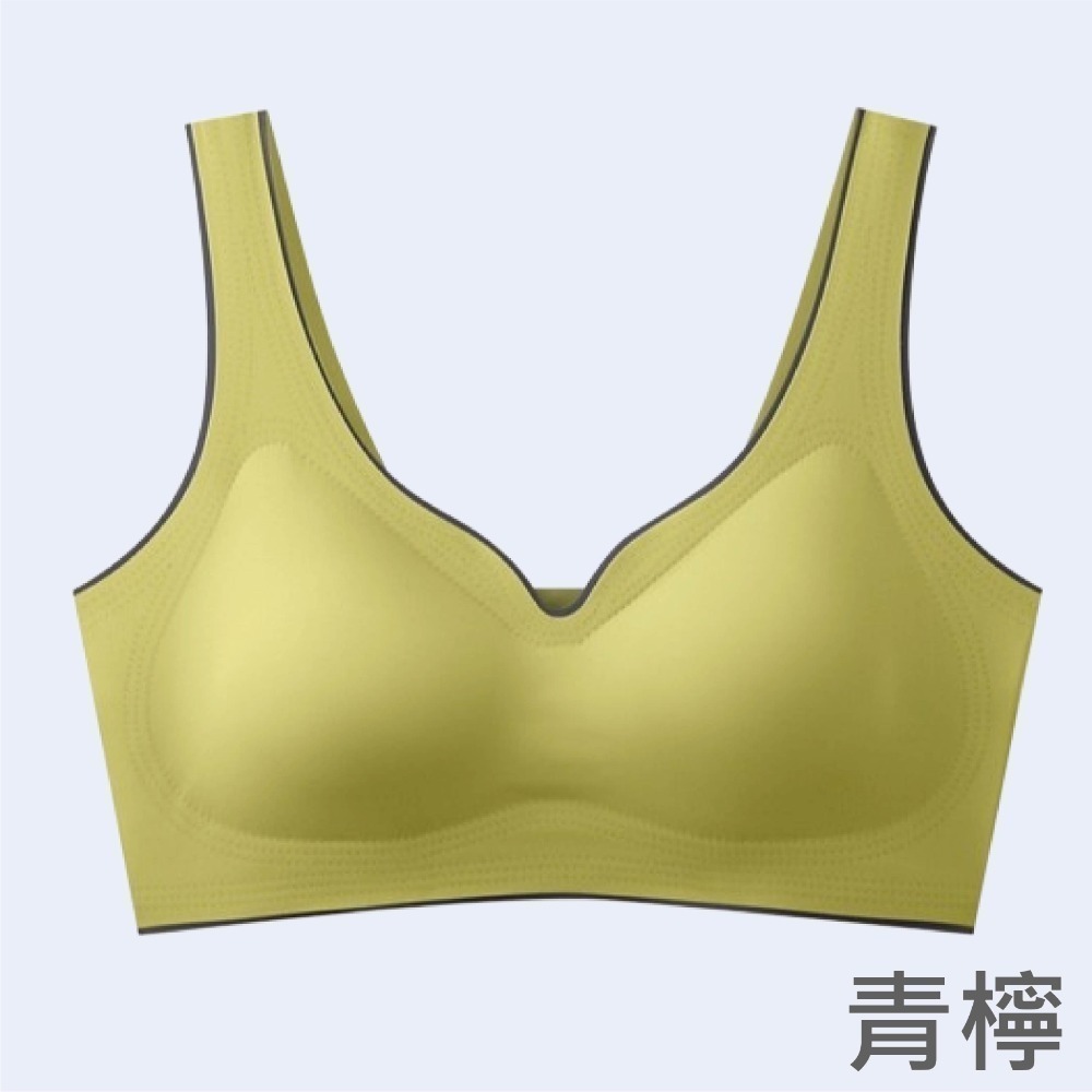 【限時購】【海麗娜】韓版一片式透氣無痕涼感運動背心 免穿內衣 小可愛 睡眠背心 睡衣 無痕內衣 運動【B121】-規格圖9