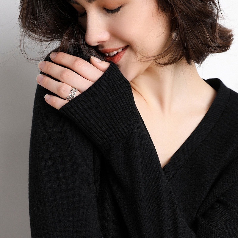 【限時購】【海麗娜】親膚針織外套 V領毛衣外套 薄針織外套 長袖小外套 柔軟舒適【A223】-規格圖11