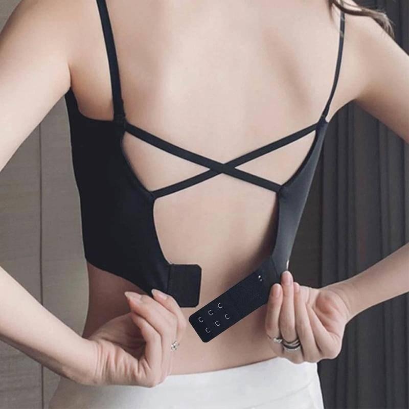 【Helena】彈力內衣延長背扣 加長扣 延長排扣 伸縮胸罩扣 免縫合內衣延長扣 二扣 三扣 四扣 背扣延長【D77】-細節圖7