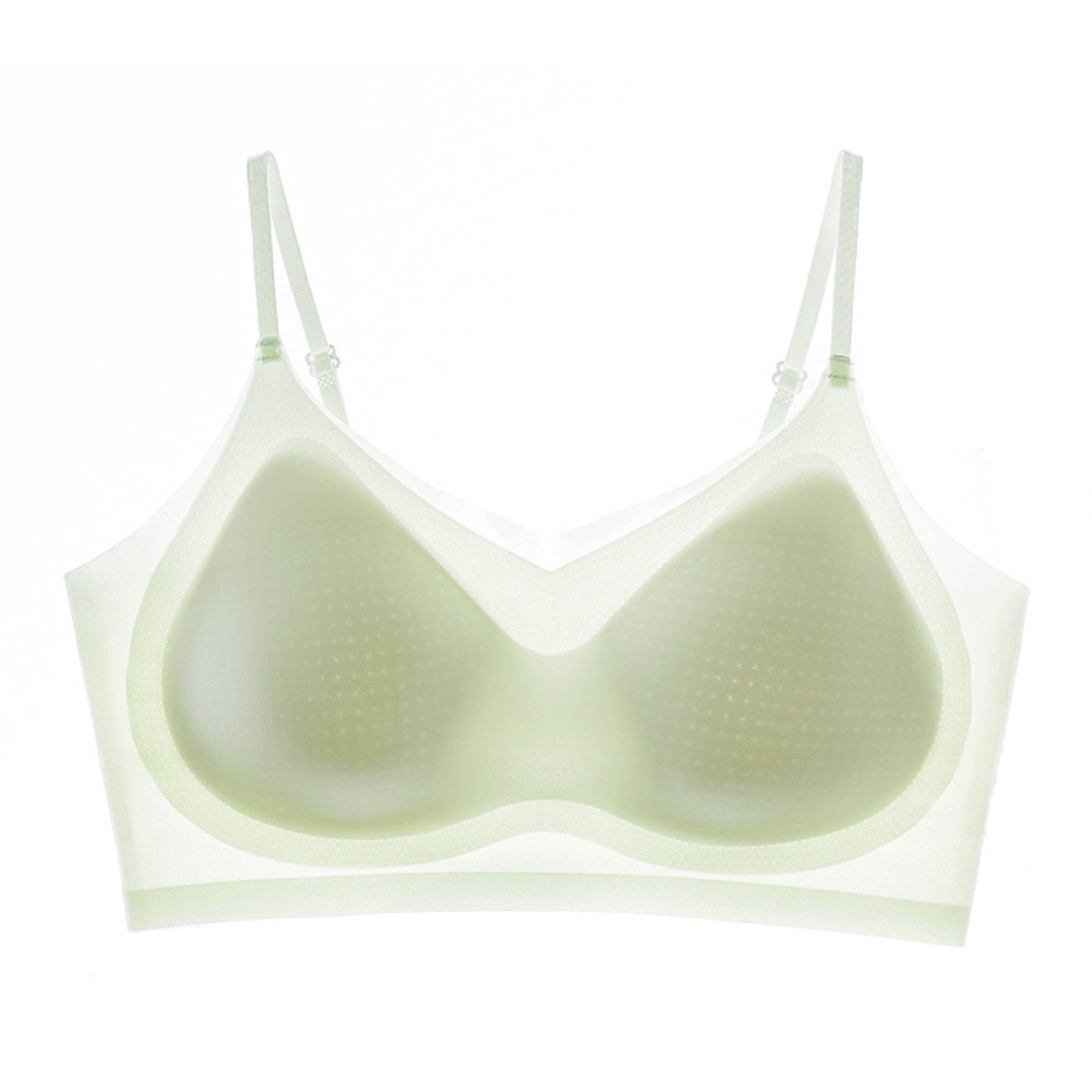 【Helena】超薄透氣美背無痕內衣 細肩帶聚攏無鋼圈內衣 半透明舒適固定杯運動內衣 內著【B178】-細節圖9