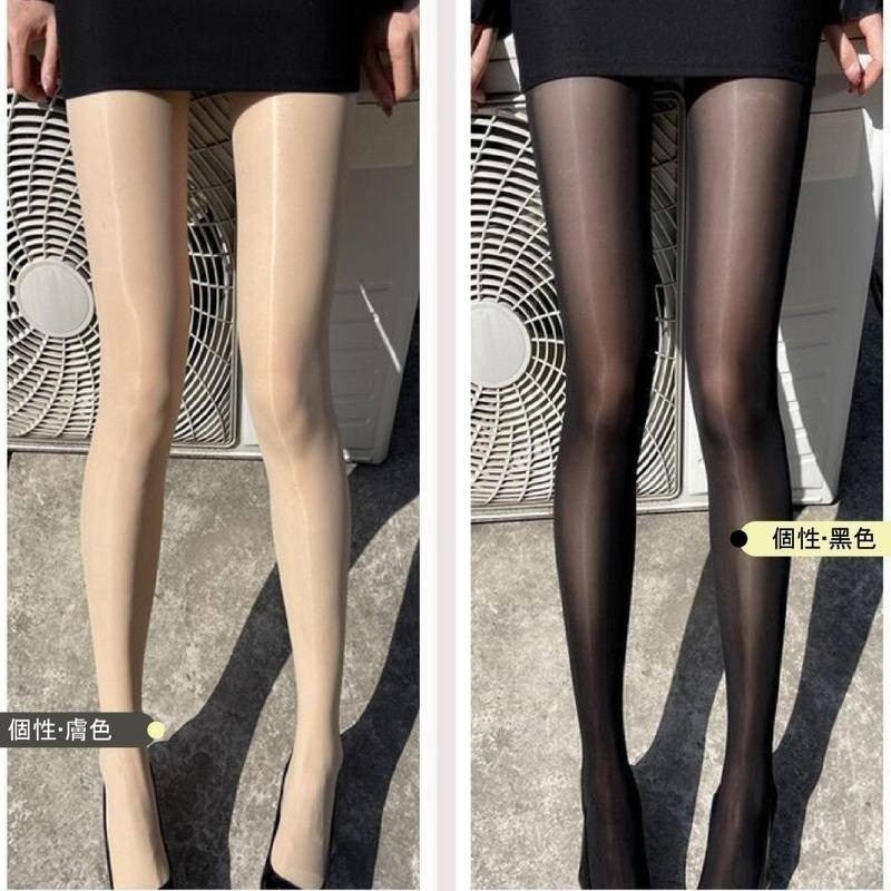 【海麗娜】馬油面膜絲襪 10D油亮絲襪 透膚高彈力絲襪 耐穿防勾褲襪 珠光光滑性感 女襪【D72】-細節圖7