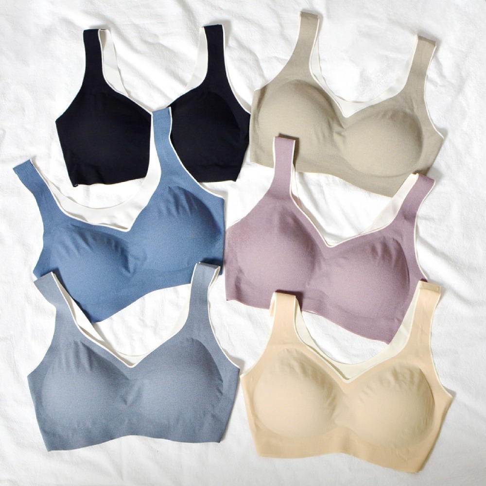 【Helena】軟Q舒適無痕內衣 無鋼圈內衣 小胸內衣不空杯 運動內衣 集中托高內衣 超舒服 內衣無鋼圈【B181】-細節圖9