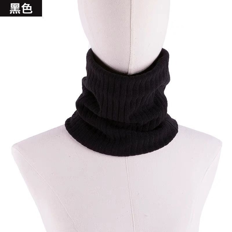 【Helena】保暖針織圍脖 冬季護頸脖套 針織圍巾 加絨保暖毛線圍脖 防寒 男女可用脖圈套 脖圍 圍巾【D87】-細節圖4