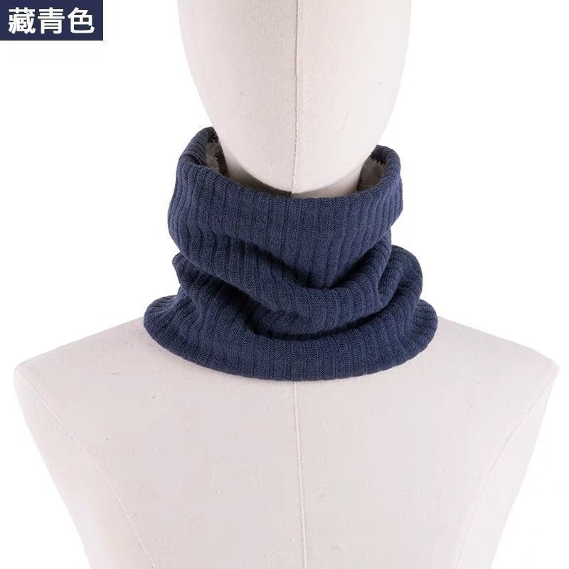 【Helena】保暖針織圍脖 冬季護頸脖套 針織圍巾 加絨保暖毛線圍脖 防寒 男女可用脖圈套 脖圍 圍巾【D87】-細節圖5