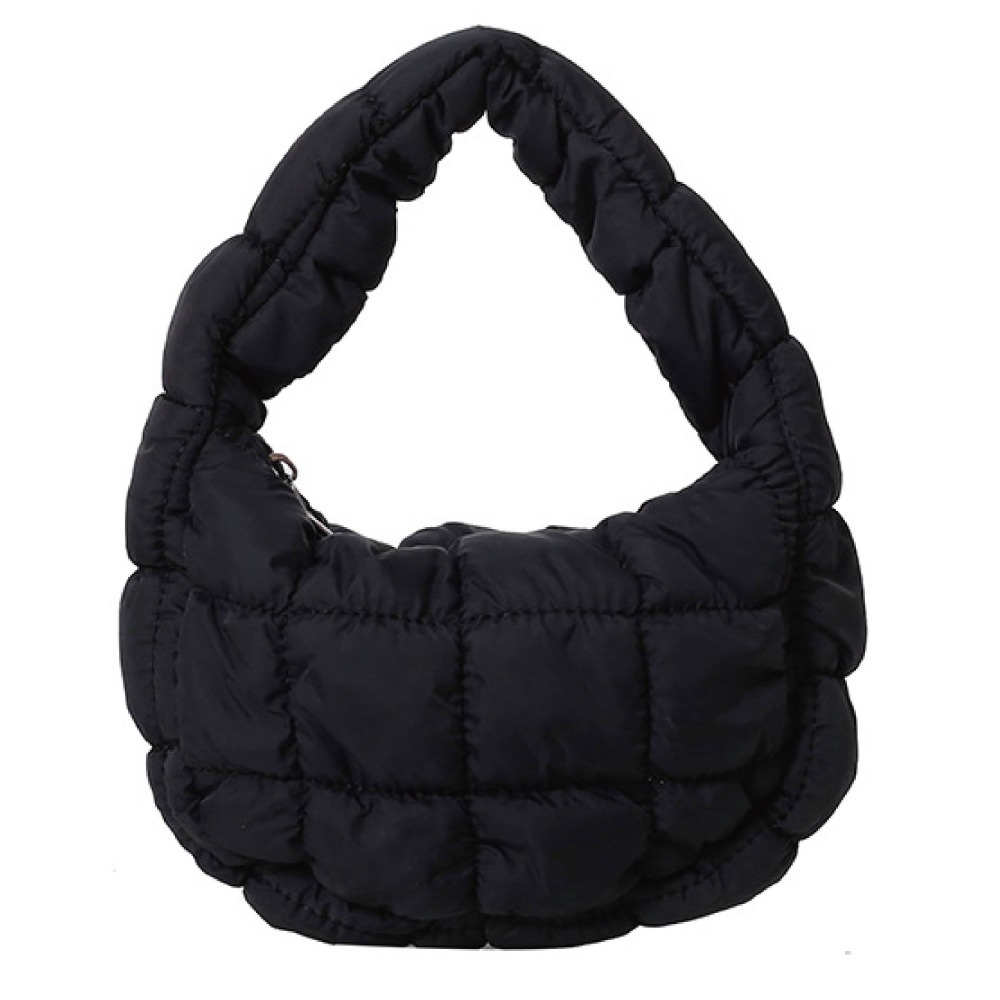 【Helena】韓系雲朵包 泡泡包 羽絨包 迷你手提包 小廢包 單肩包 腋下包 外出包 女包【D76】-規格圖9