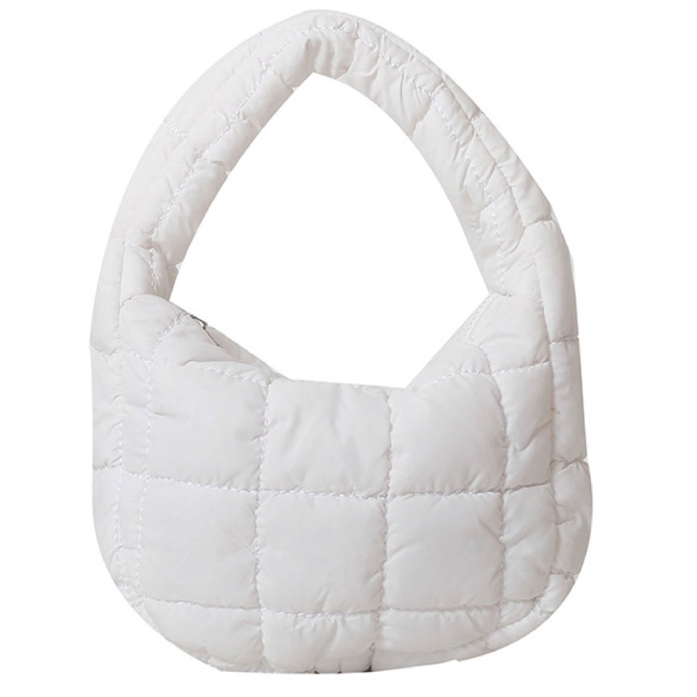 【Helena】韓系雲朵包 泡泡包 羽絨包 迷你手提包 小廢包 單肩包 腋下包 外出包 女包【D76】-規格圖9