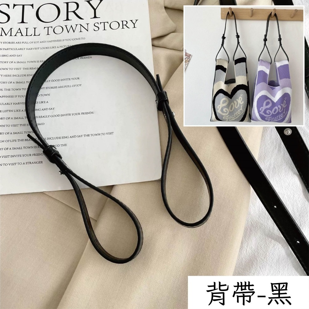 【Helena】針織毛線手提包 購物袋 便當袋 手腕包 印花小包 摺疊收納方便攜帶小提袋 單肩包 女包【D74】-規格圖11