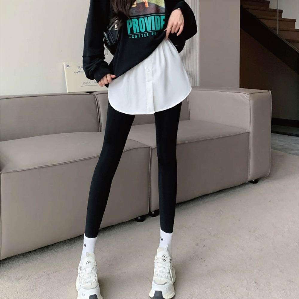 【Helena】百搭疊穿衛衣打底神器 襯衫下擺 內搭神器 假兩件裙襬 衛衣打底裙 內搭襯裙 遮屁裙【C1228】-細節圖8