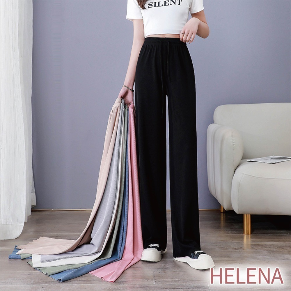 【7-ELEVEN門市團購】冰絲運動五分短褲 顯瘦闊腿冰絲長褲 (一件無法接單，請以2的倍數下單)-細節圖2