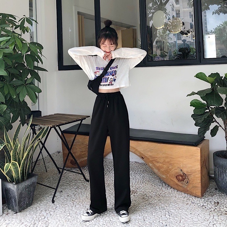 【7-ELEVEN門市團購】冰絲運動五分短褲 顯瘦闊腿冰絲長褲 (一件無法接單，請以2的倍數下單)-細節圖3