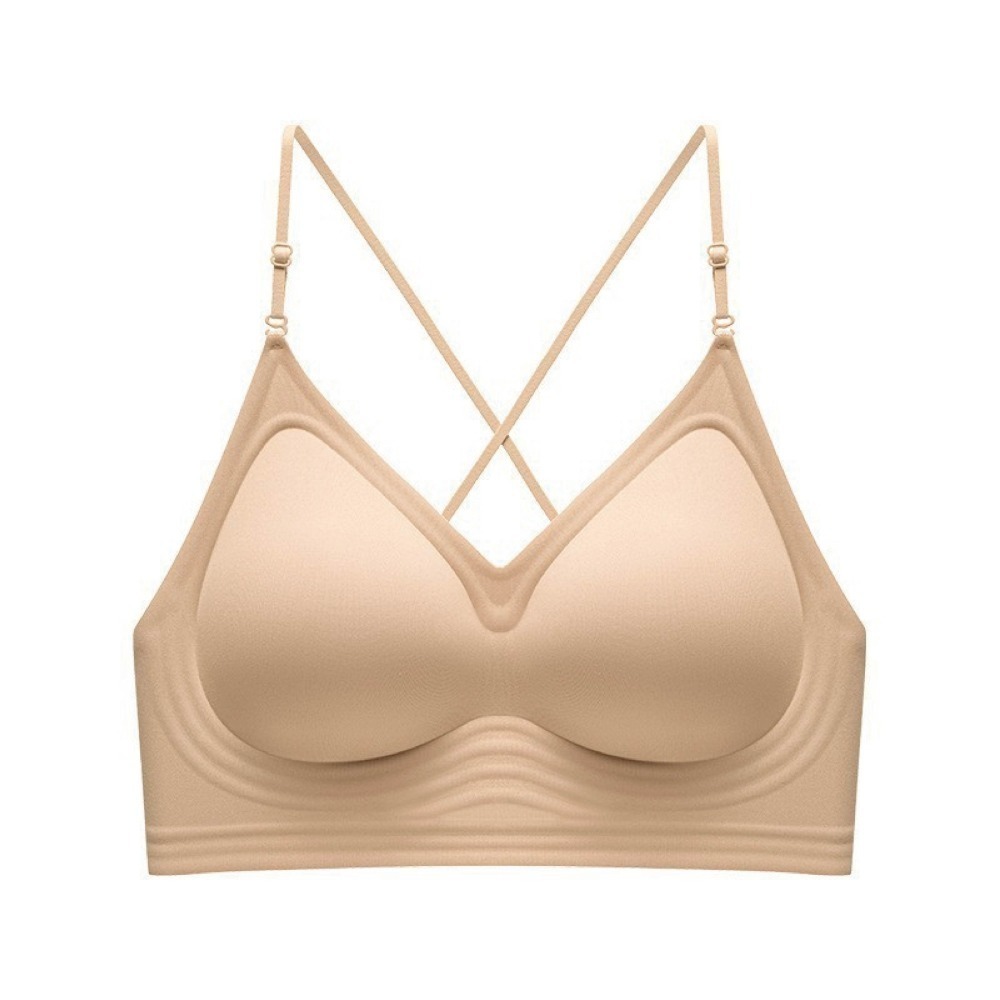 【7-ELEVEN門市團購】粉底液內衣 大U美背內衣 小胸聚攏 吊帶美背 固定杯 隱形無痕內衣【S18】-細節圖10