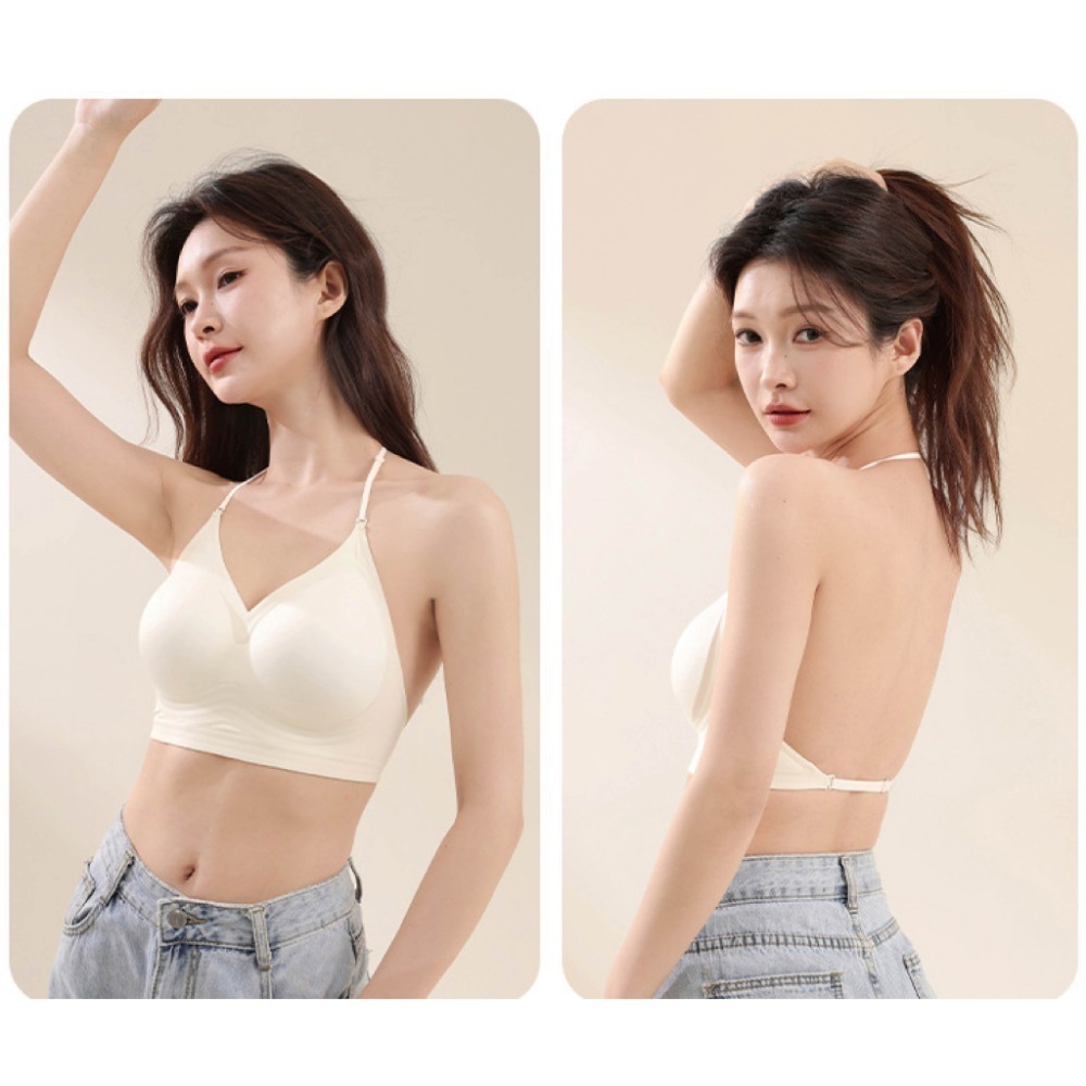 【7-ELEVEN門市團購】粉底液內衣 大U美背內衣 小胸聚攏 吊帶美背 固定杯 隱形無痕內衣【S18】-規格圖10