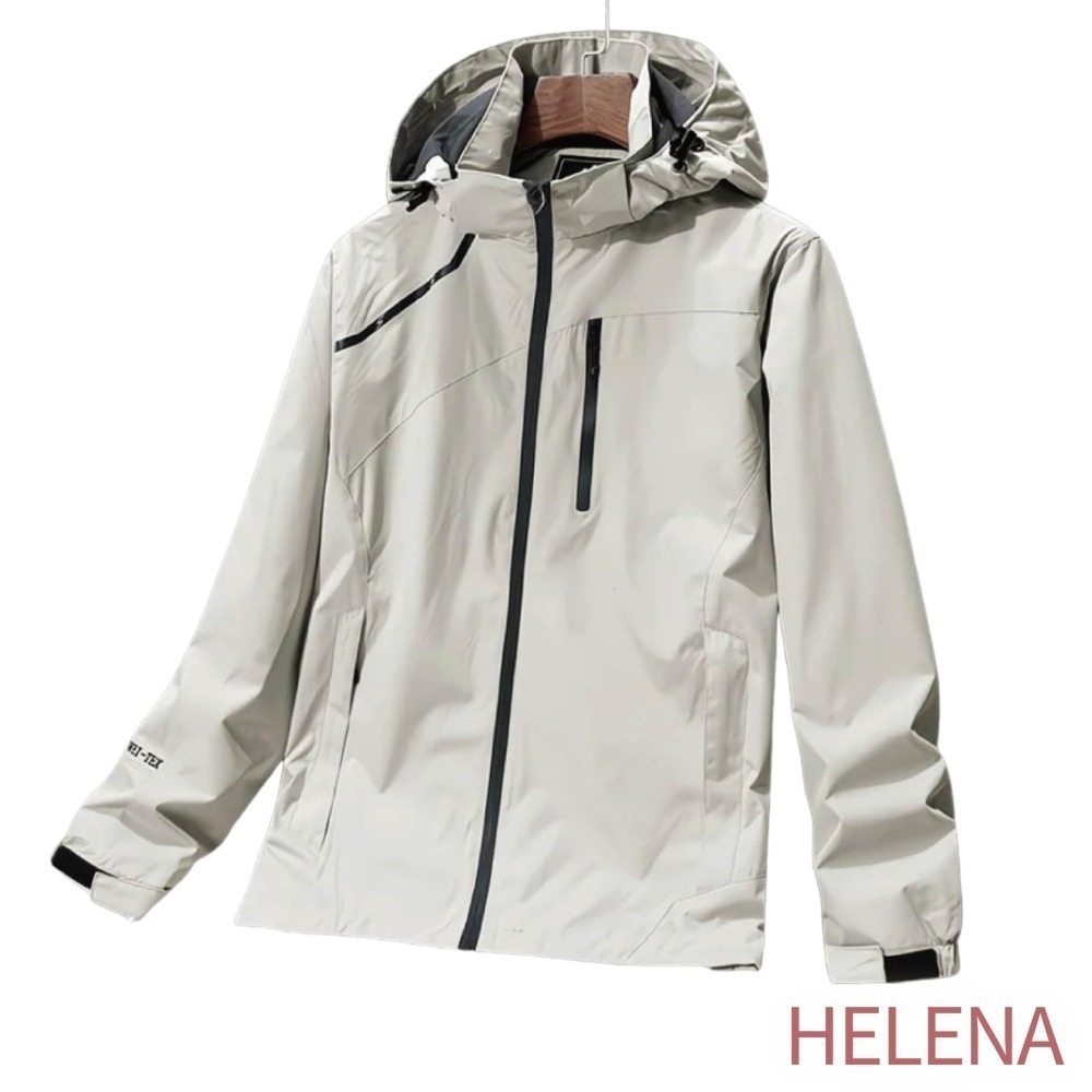 【7-ELEVEN門市團購】【海麗娜】衝鋒連帽外套 衝鋒衣 防風防潑水 保暖 男女連帽外套 外套女【A2286】-細節圖2