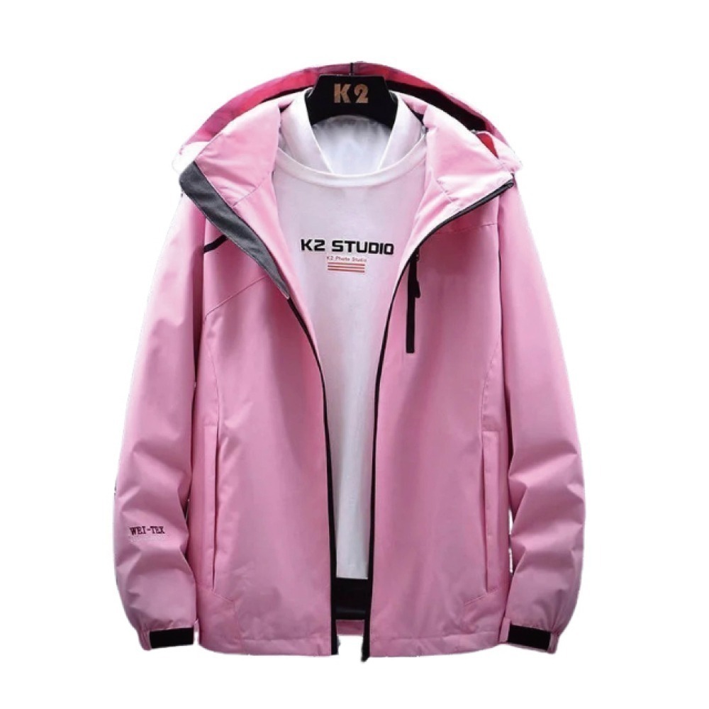 【7-ELEVEN門市團購】【海麗娜】衝鋒連帽外套 衝鋒衣 防風防潑水 保暖 男女連帽外套 外套女【A2286】-細節圖5