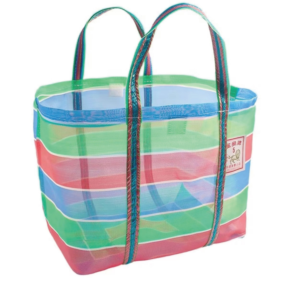 【海麗娜】茄芷袋 臺灣 lv 買菜袋子 便當袋 尼龍袋 阿嬤袋 復古手提袋 嘎機【F21】-細節圖8