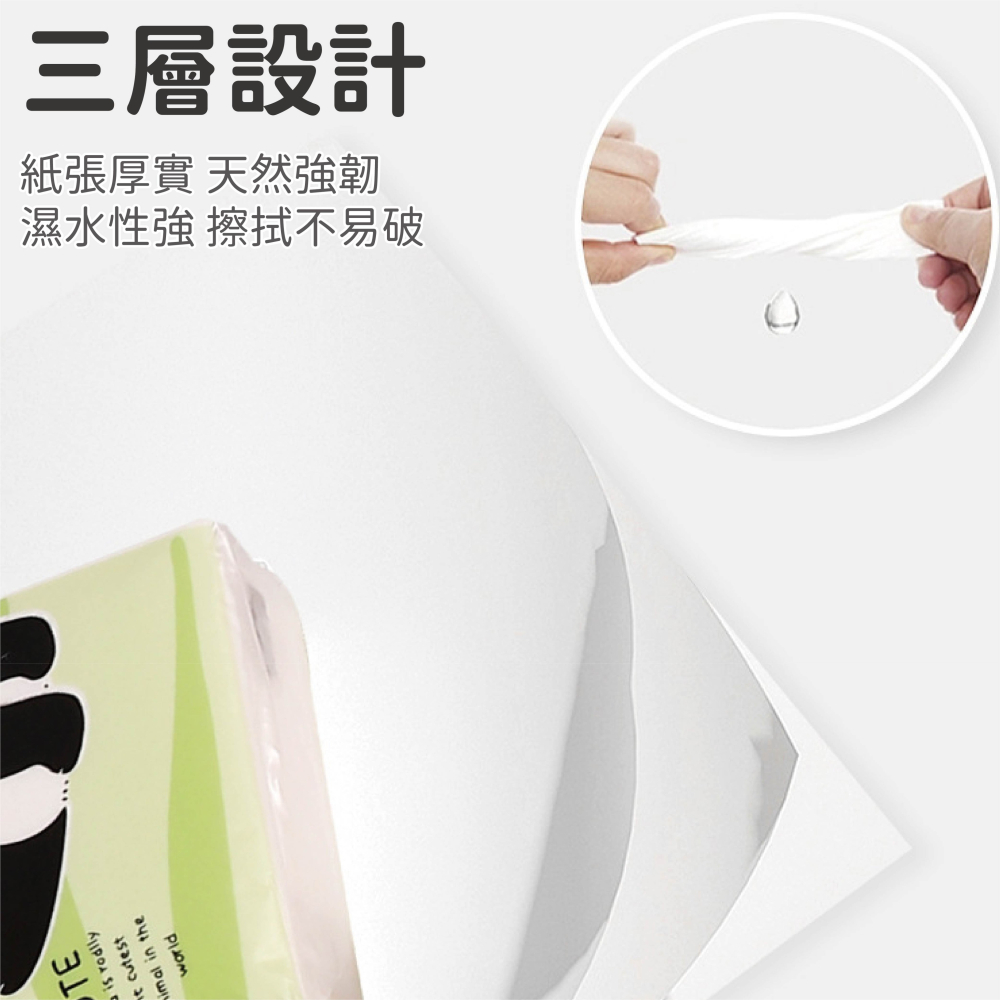 【海麗娜】卡皮巴拉手帕紙 水豚手帕紙 隨身包面紙 三層加厚 便攜衛生紙 面巾紙 小包紙巾 生活小物【D136】-細節圖2