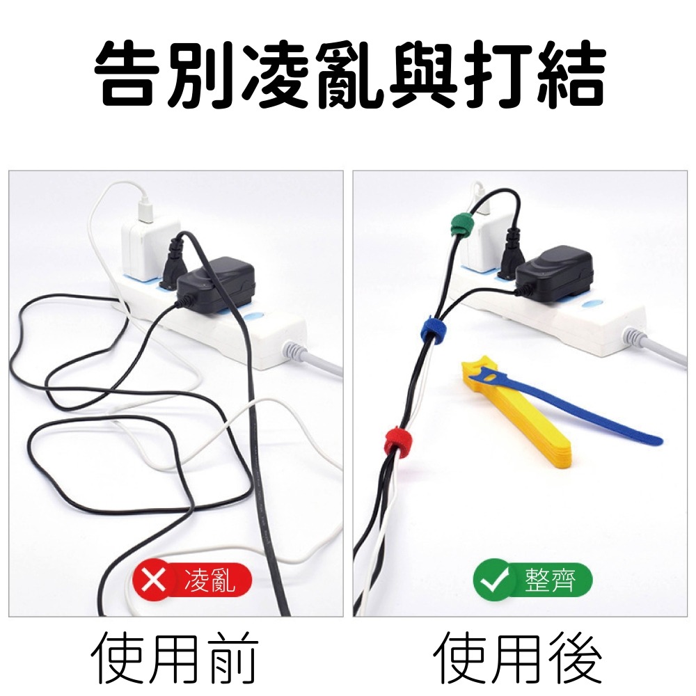 【海麗娜】魔鬼氈束線帶 綁線帶 理線帶 集線帶 貓咪束線帶 收線扣 固定帶 3C耗材 收納 生活小物【D176】-細節圖3