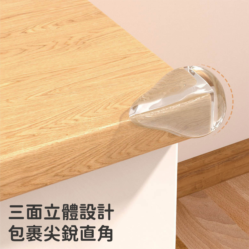 【海麗娜】透明防撞護角 防撞貼 防撞角 桌角墊 球形防撞角 寶寶防護器 保護墊 防撞 生活小物【D124】-細節圖2