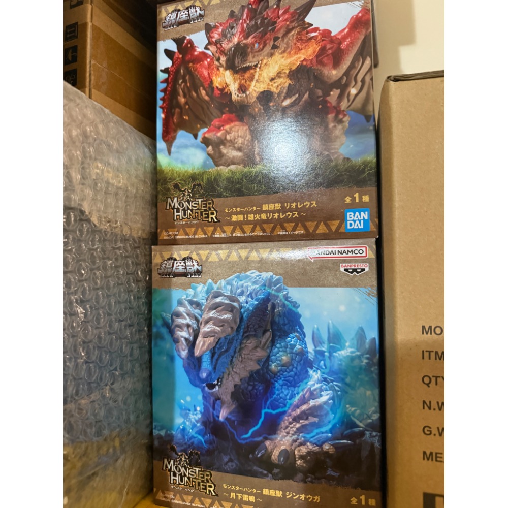 全新商品 魔物獵人 鎮座獸 雄火龍 雷狼龍-細節圖3