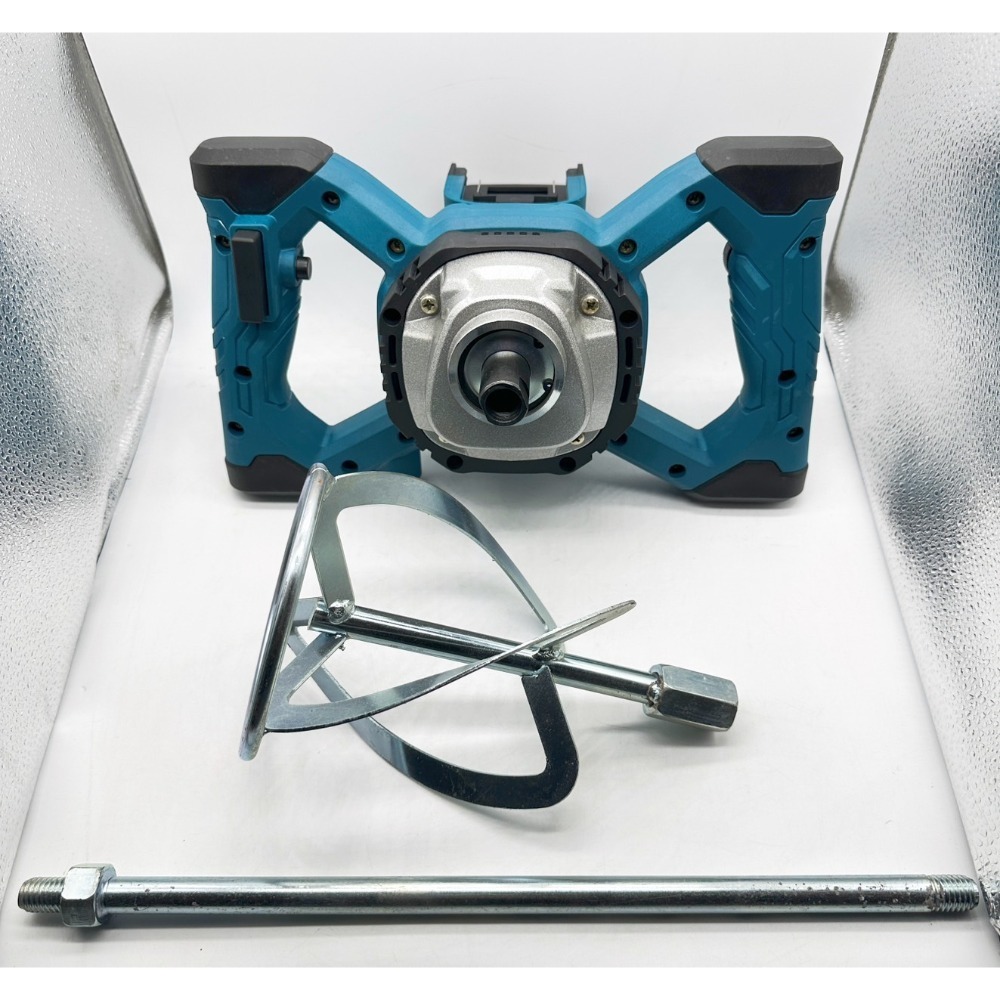 雙插槽鋰電水泥攪拌機 通用類牧田21V款 4.0AH~5.0AH /鋰電方向盤款攪拌機/鋰電手持混泥土攪拌機-規格圖8