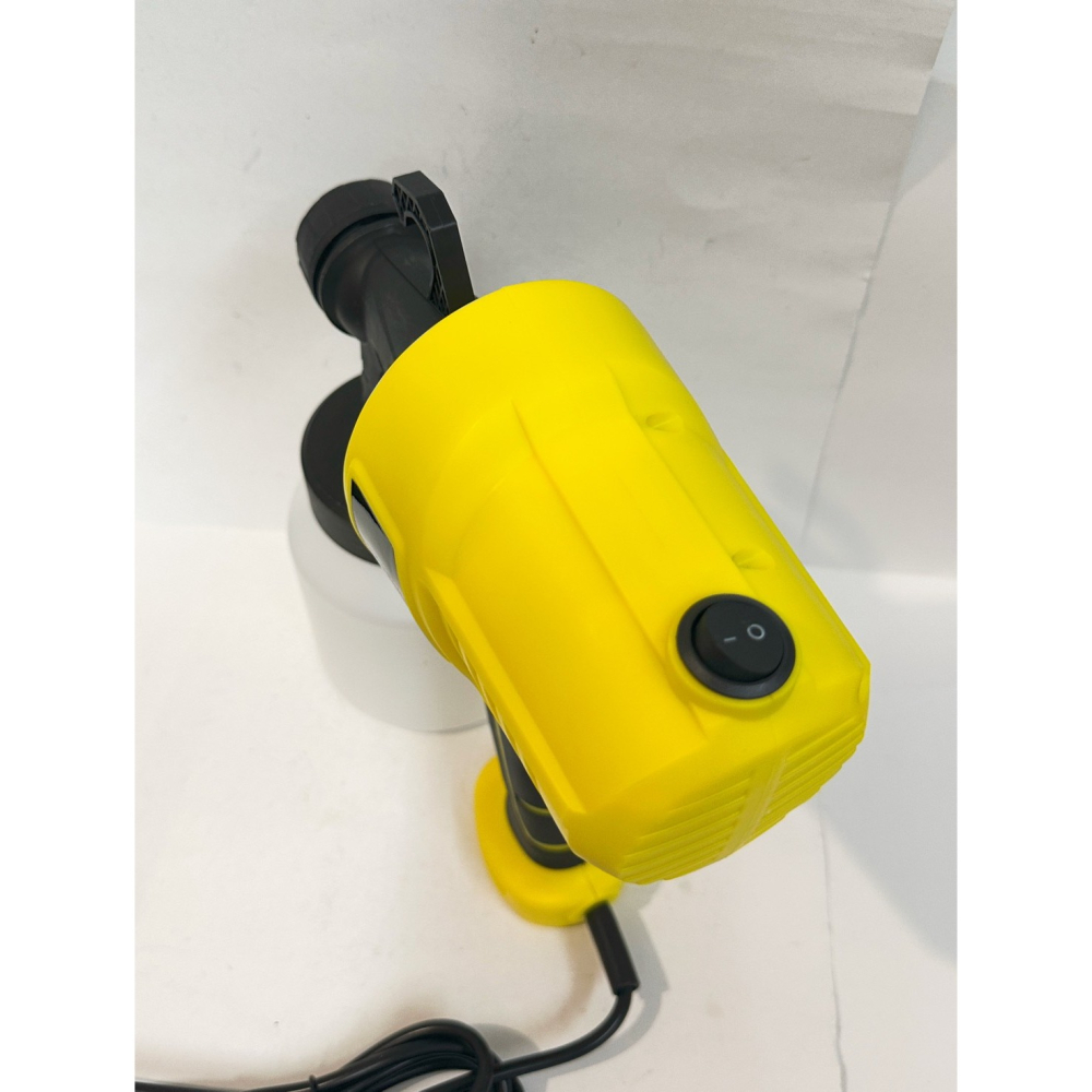110V大功率全自動噴槍 三色 /500W高壓電動噴漆槍/家用 霧化 牆面噴漆/便攜式電動噴槍/小型噴塗機/消毒噴槍-細節圖3