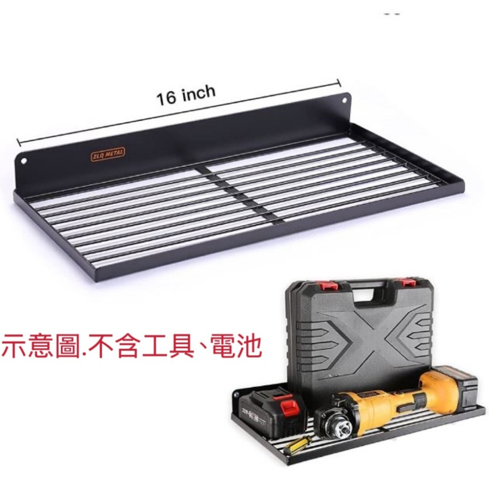 各類電動工具收納架 手電鑽螺絲起子工具架 壁掛式工具收納置物架 充電鑽收納架 工具電池收納架(不含電動工具、電池)-細節圖6
