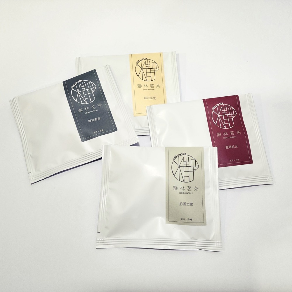 【瀞林茗茶】一杯茶｜一段旅程，簡約手提茶包組，各項單品各1入，共4入一組 (附贈世界風景照)-細節圖3
