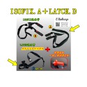 【NIUI SHOP】ISOFIX + LATCH 安全座椅配件 ISOFIX 軟連接 固定帶 連接帶 安全帶 增高墊-規格圖9