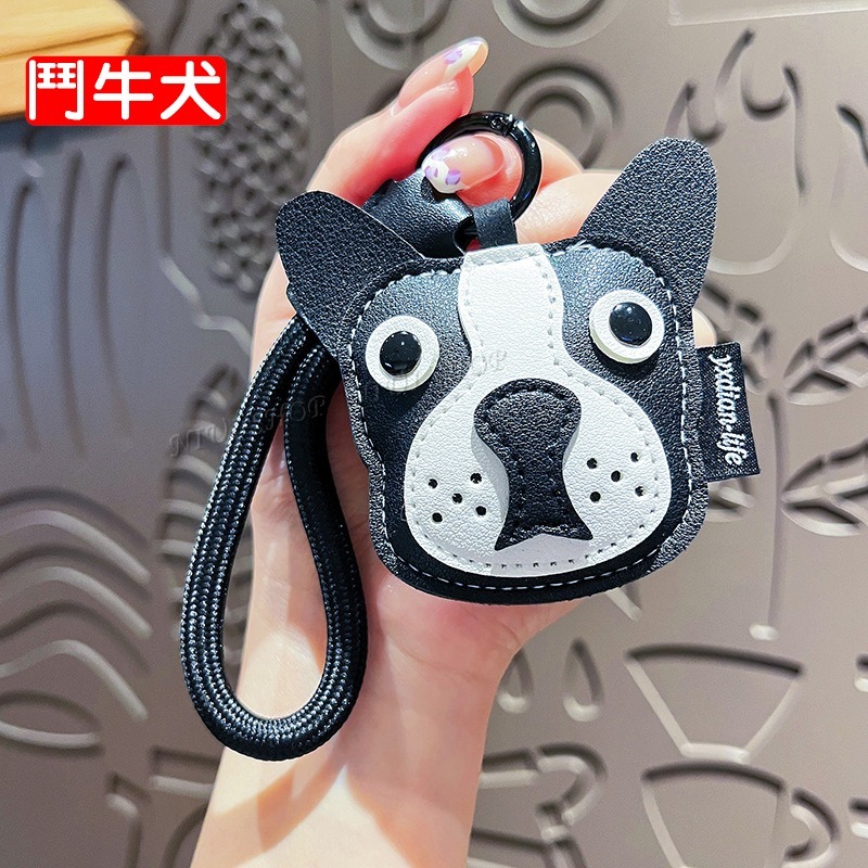 【NIUI SHOP】吊飾 鑰匙圈 吊牌 皮革鑰匙圈 貓咪 哈士奇 卡皮巴拉 立體皮革吊飾 皮革掛件 高質感手作 A1-規格圖7