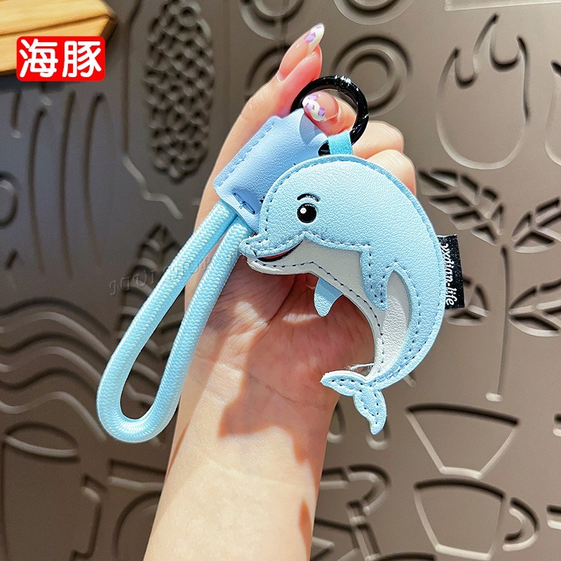 【NIUI SHOP】吊飾 鑰匙圈 吊牌 皮革鑰匙圈 貓咪 哈士奇 卡皮巴拉 立體皮革吊飾 皮革掛件 高質感手作 A1-規格圖7