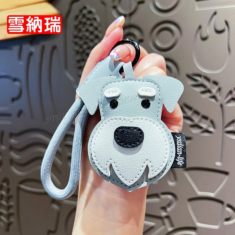 【NIUI SHOP】吊飾 鑰匙圈 吊牌 皮革鑰匙圈 貓咪 哈士奇 卡皮巴拉 立體皮革吊飾 皮革掛件 高質感手作 A1-規格圖7