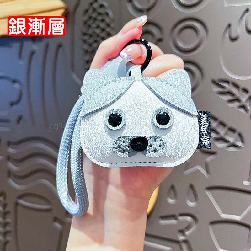 【NIUI SHOP】吊飾 鑰匙圈 吊牌 皮革鑰匙圈 貓咪 哈士奇 卡皮巴拉 立體皮革吊飾 皮革掛件 高質感手作 A1-規格圖7