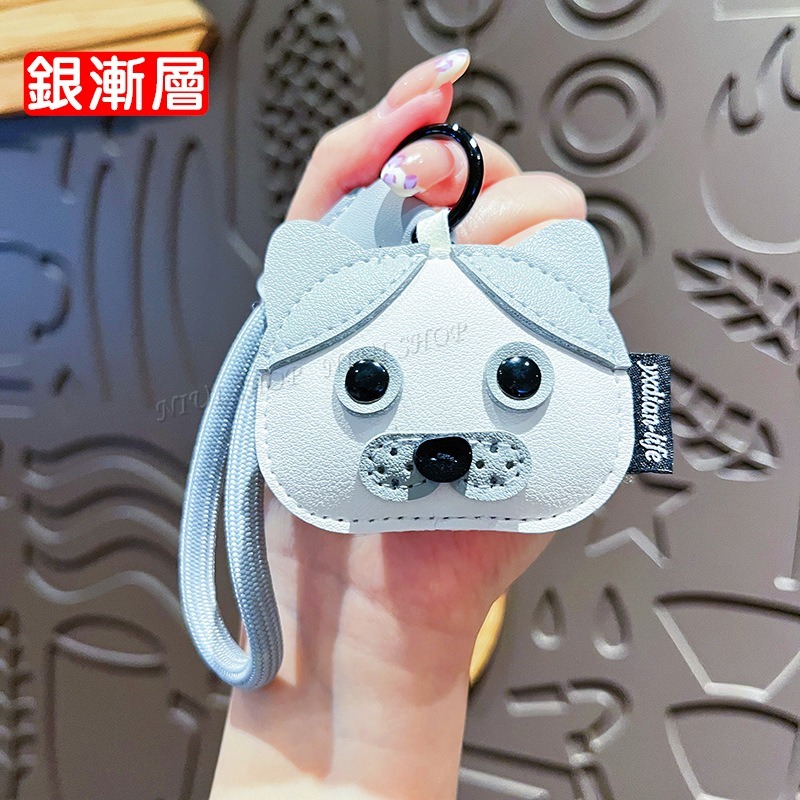 【NIUI SHOP】吊飾 鑰匙圈 吊牌 皮革鑰匙圈 貓咪 哈士奇 卡皮巴拉 立體皮革吊飾 皮革掛件 高質感手作 A1-規格圖7