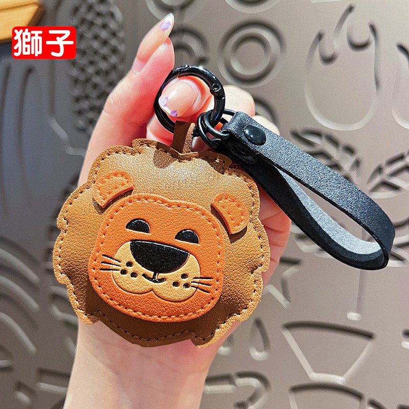 【NIUI SHOP】吊飾 鑰匙圈 吊牌 皮革鑰匙圈 貓咪 哈士奇 卡皮巴拉 立體皮革吊飾 皮革掛件 高質感手作 A1-規格圖7