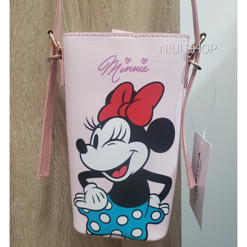 【NIUI SHOP】正版迪士尼小熊維尼手機包 手機袋 手機斜背包B1-細節圖2