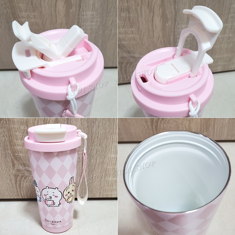 【NIUI SHOP】吉伊卡哇 冰霸杯 咖啡杯 隨手杯 隨身杯 冰壩杯 飲料杯 兔兔小八貓 吉伊 烏薩奇【正版】A1-細節圖5