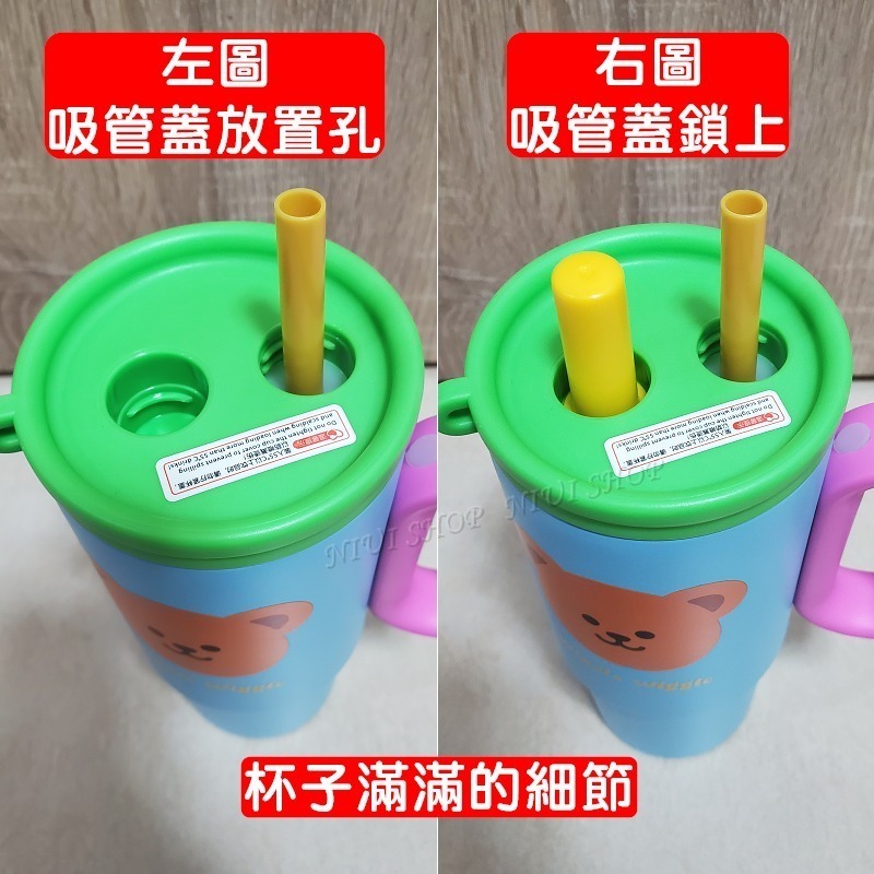 【NIUI SHOP】Wiggle Wiggle 巨無霸冰霸杯 冰壩杯 飲料杯 不鏽鋼304【正版授權】750ml A1-細節圖4