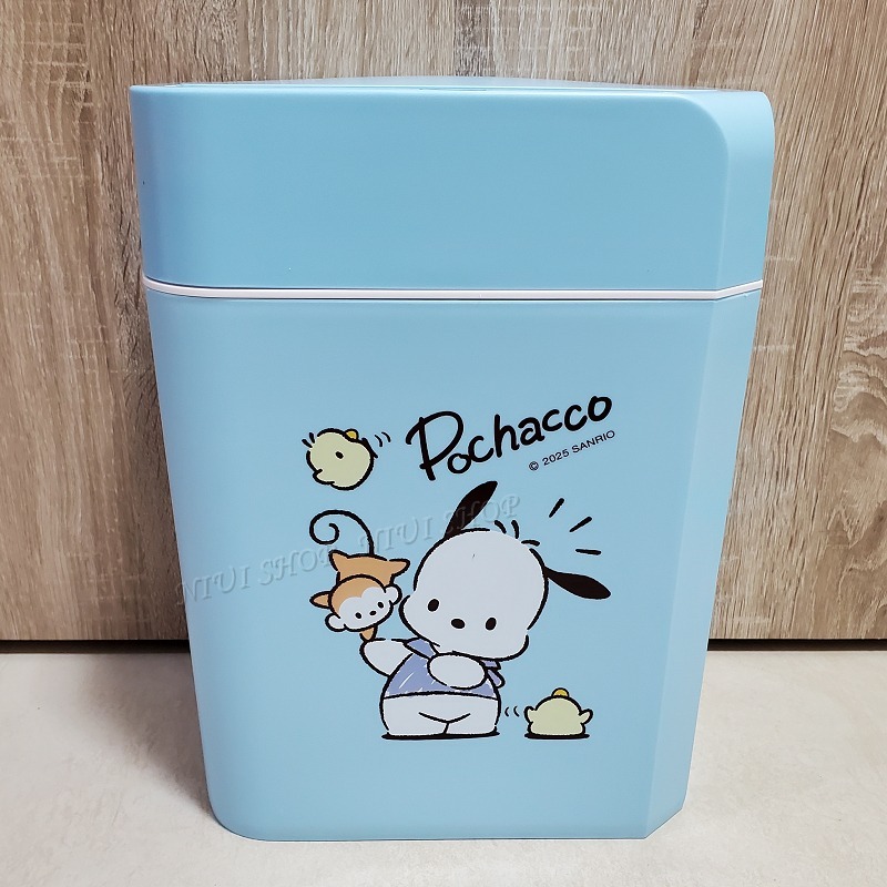 【NIUI SHOP】感應式垃圾桶 帕恰狗 三麗鷗 垃圾筒 12公升【正版授權】自動開啓 感應門垃圾桶 裝電池款 A1-細節圖5