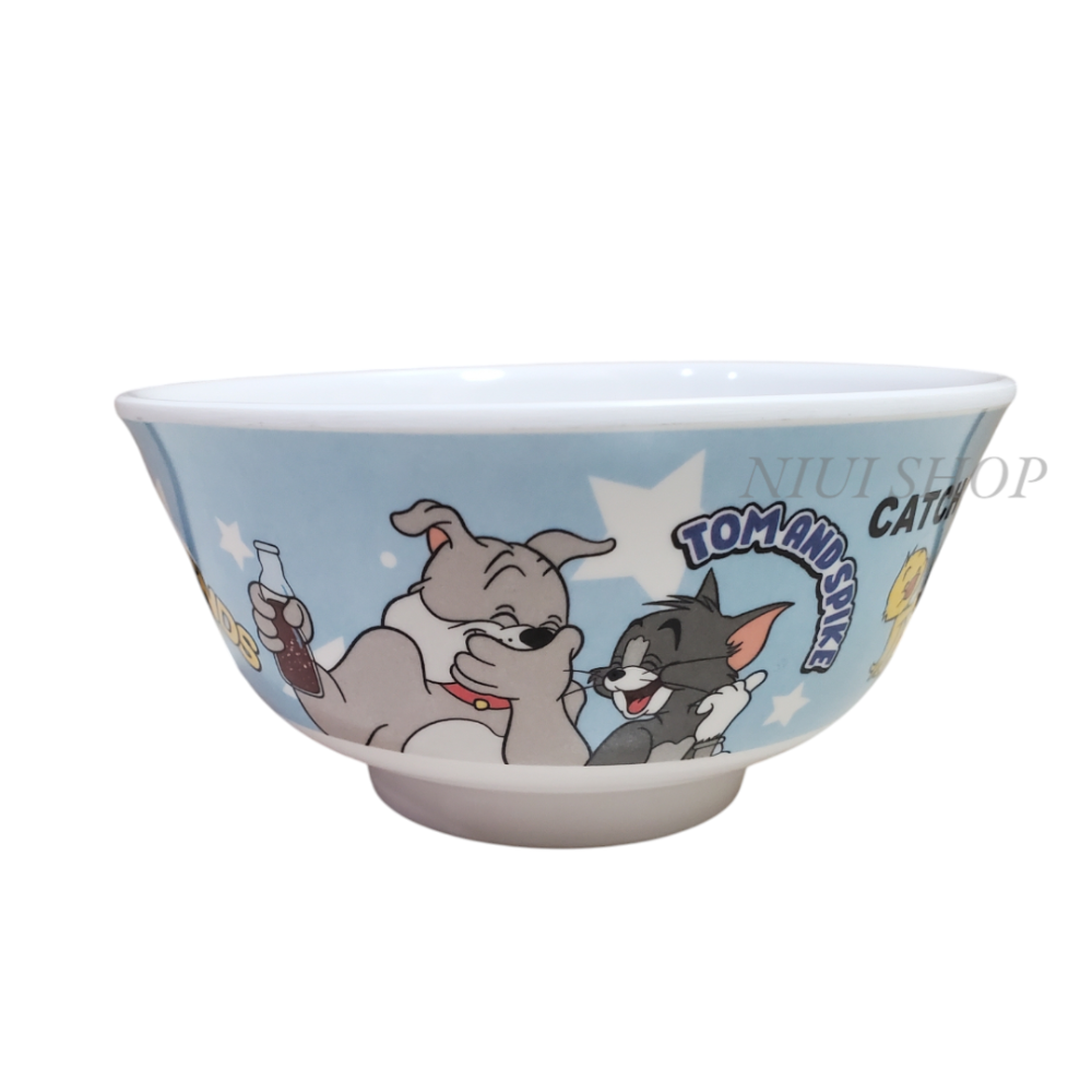 【NIUI SHOP】三麗鷗帕恰狗兒童餐碗 台灣製 大耳狗酷洛米 蛋黃哥 湯姆貓與傑利鼠兒童碗【正版授權】B1-規格圖3