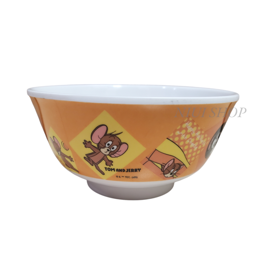 【NIUI SHOP】三麗鷗帕恰狗兒童餐碗 台灣製 大耳狗酷洛米 蛋黃哥 湯姆貓與傑利鼠兒童碗【正版授權】B1-規格圖3