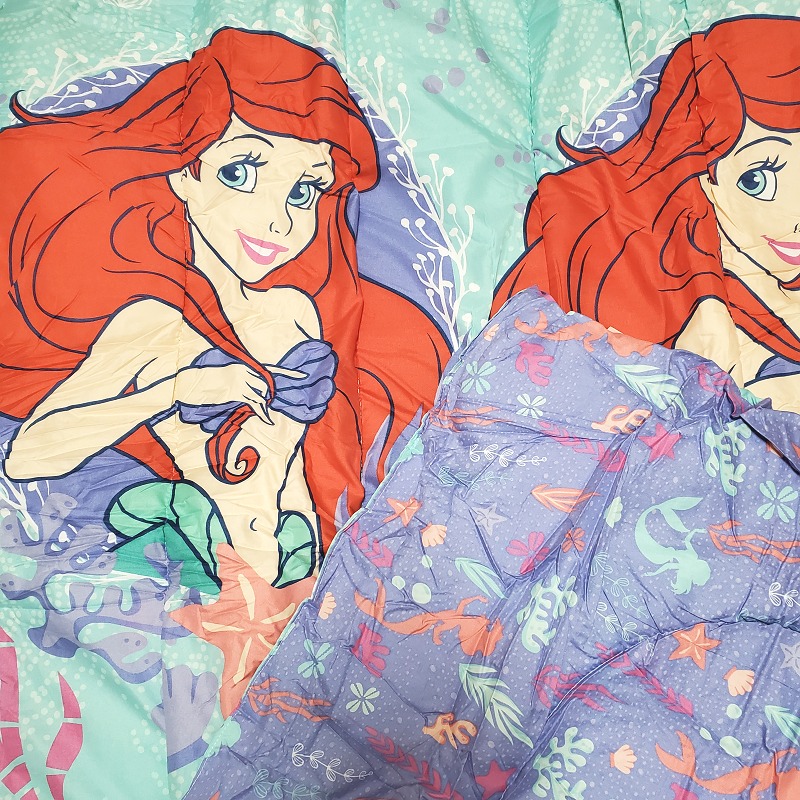 【NIUI SHOP】超細纖維棉被 雙人被 迪士尼 公主系列 四季被【正版授權】羽絲絨被 雙面圖案 可水洗 輕薄 A1-細節圖9