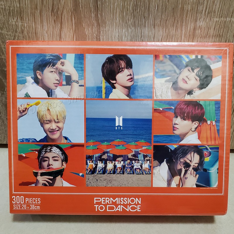 【NIUI SHOP】BTS 防彈少年團 拼圖 300片【正版全新未拆】生日禮物 聖誕節禮物 A1-細節圖3