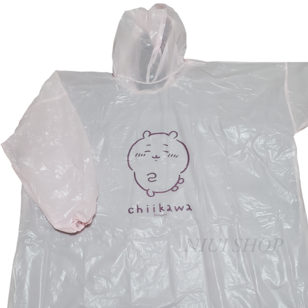 【NIUI SHOP】正版吉伊卡哇成人輕便雨衣 雨衣 雨具 吉伊卡哇 烏薩奇 小八貓成人雨衣B1-細節圖4