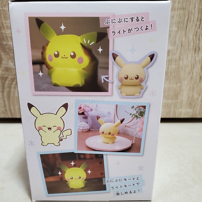 【現貨開發票】日本 寶可夢 皮卡丘 波加曼 拍拍燈 小夜燈 Pokepeace 軟軟發光【麗嬰國際】正版 多美 A1-細節圖2