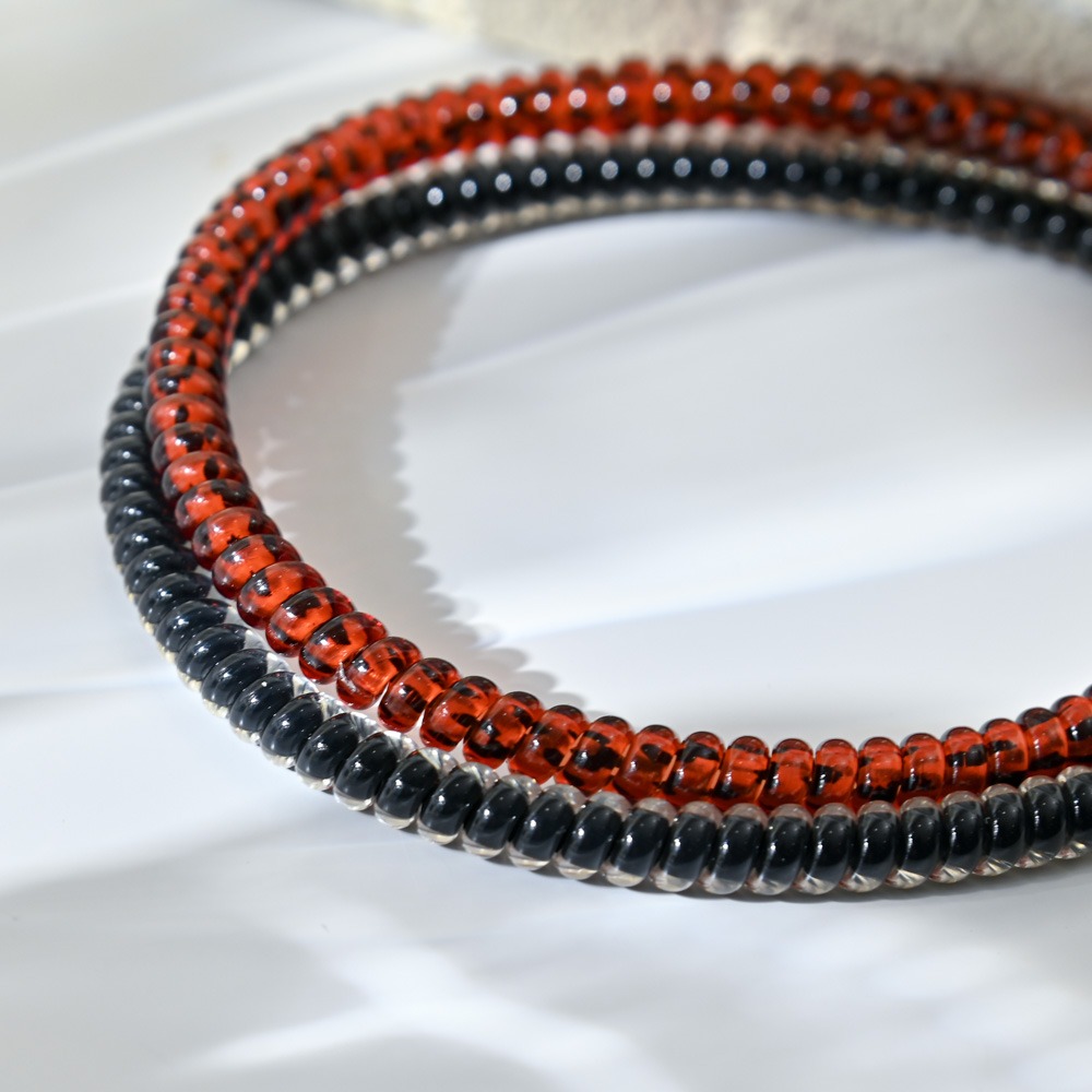 頭戴式電話線髮箍 - 2入 新型無痕髮箍 彈力髮帶 髮箍 洗臉髮箍 運動髮箍 髮圈 電話線髮圈 髮飾-細節圖2