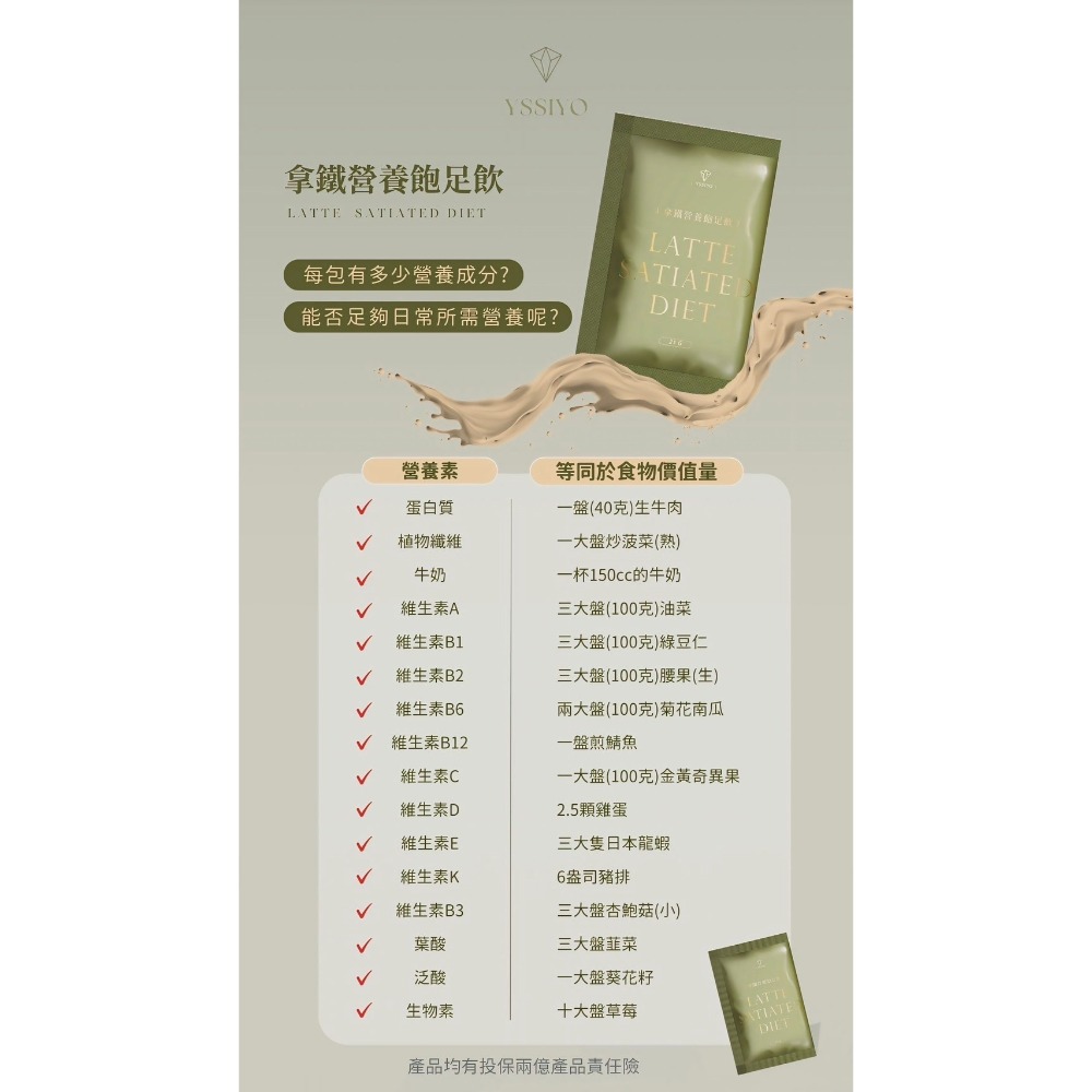 | 芸希悅 | 拿鐵營養飽足飲-細節圖8