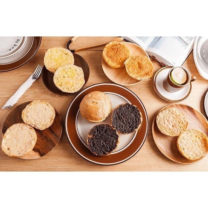 【熱樂煎爆漿乳酪】港式奶油脆皮豬仔包 11份( 一張訂單只能寄11片!超過請拆單)-細節圖5