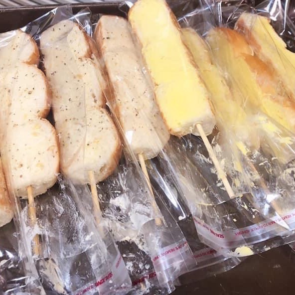 【熱樂煎爆漿乳酪】奶油麵包燒半成品（口味有鹹奶油及大蒜奶油二種）-細節圖7